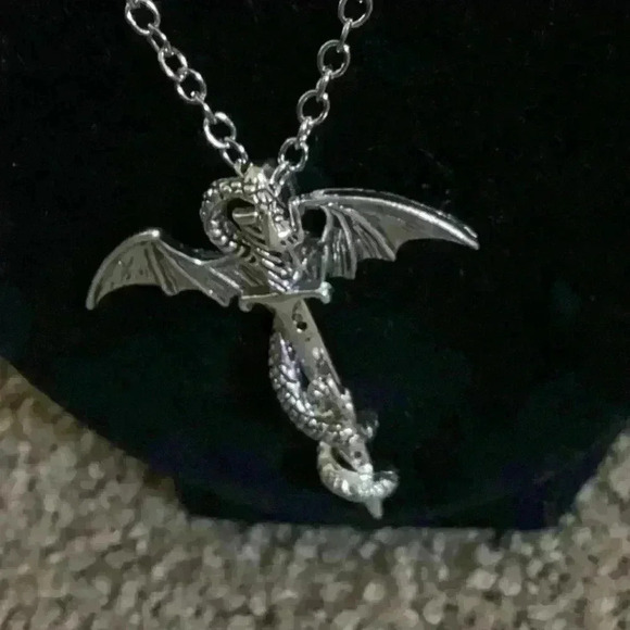 Other - Dragon/sword necklace